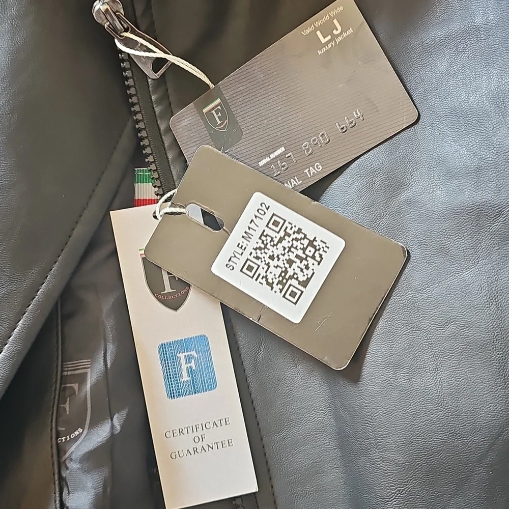 Men Leather Jacket - Picture 5 of 8